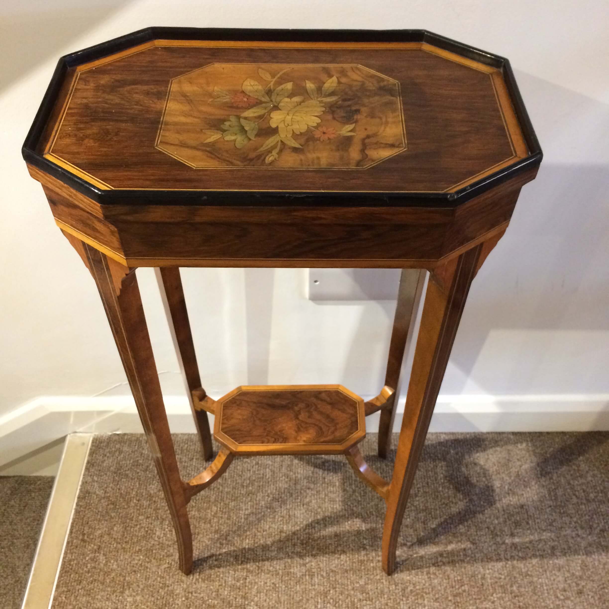 Pair of Inlaid Stands